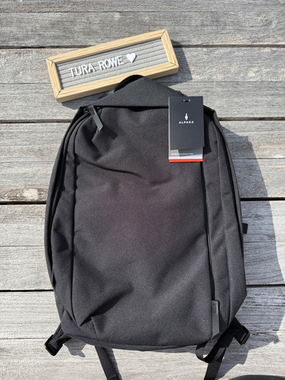 ALPAKA Metro Backpack Pro Black Axoflux 600D 24L Laptop Travel EDC Bag NWT